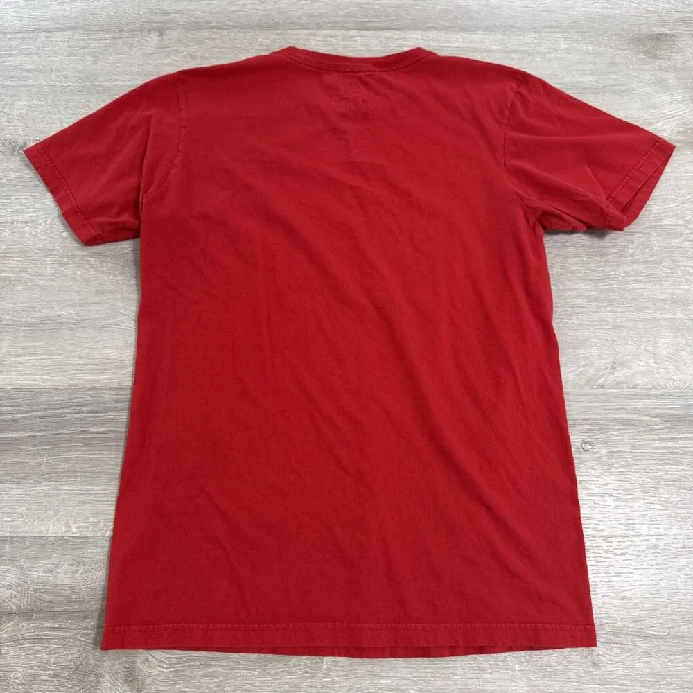 Stan Musial Shirt St Louis Cardinals Majestic Men's Red Medium 100% Cotton